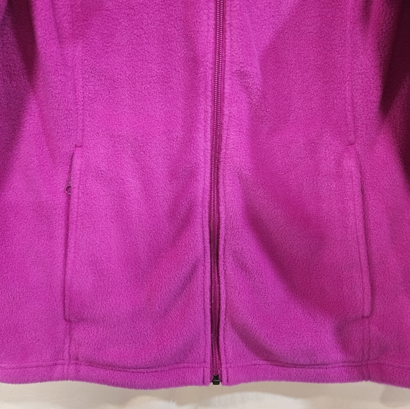 Columbia Women's Fleece Jacket - Fuchsia - Picture 2 of 6